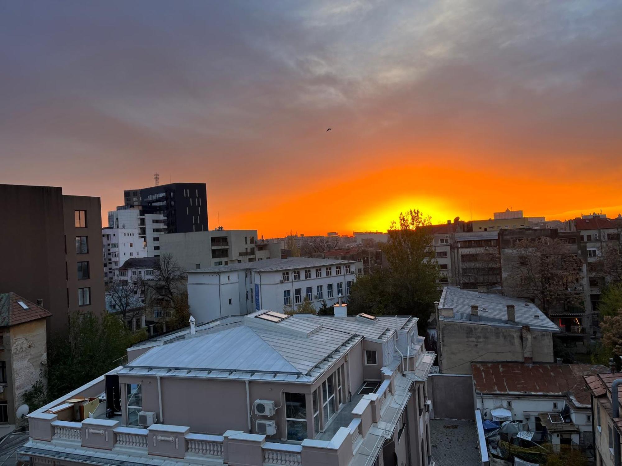 Terrace View Downtown Studio Bucharest Luaran gambar