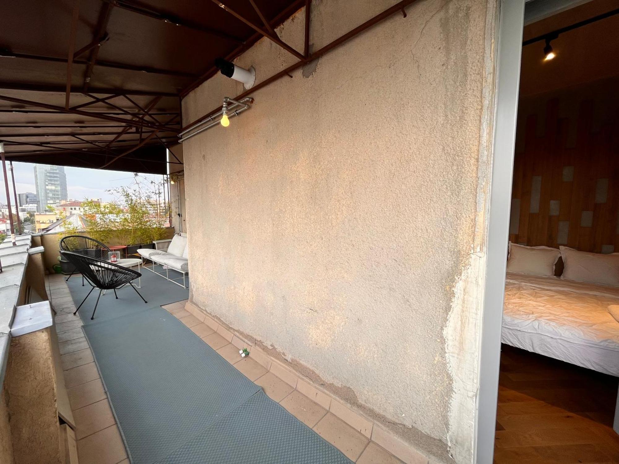 Terrace View Downtown Studio Bucharest Luaran gambar